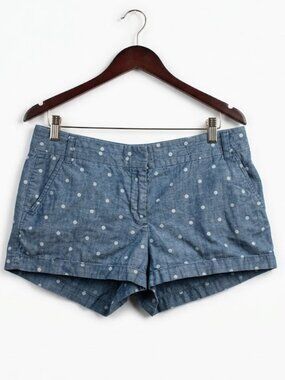 J.Crew Polka Dot chambray  Shorts - 12